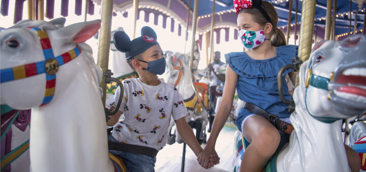 Disney Masks Kids Reopening