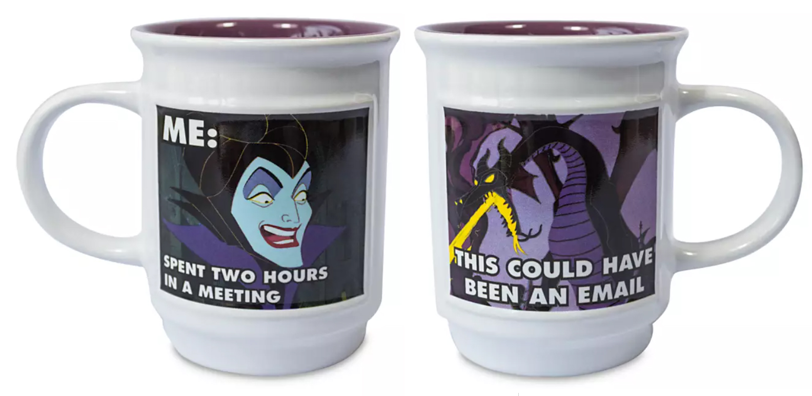 Disney Villian Meme Mug Malificent