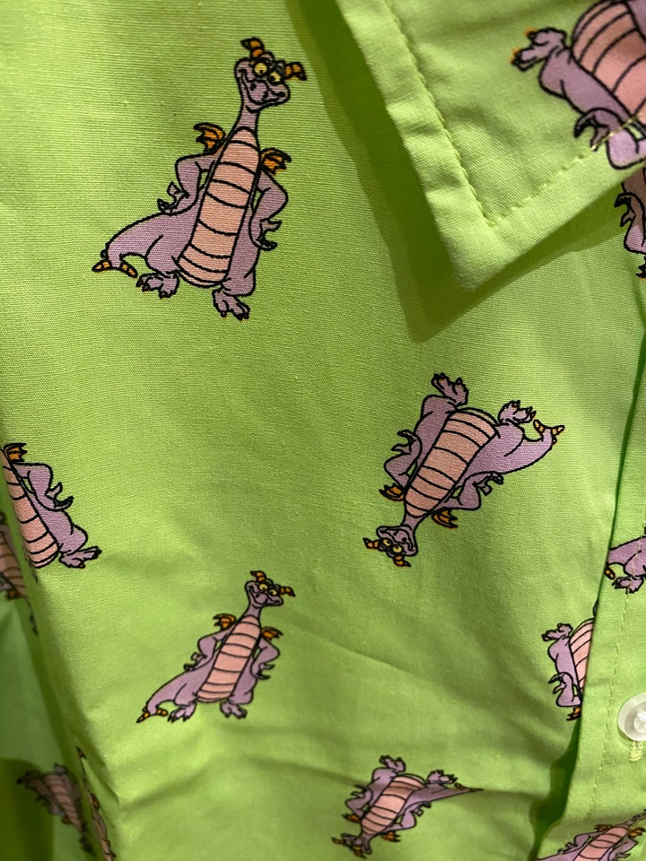 Figment Button Down Shirt Close Up