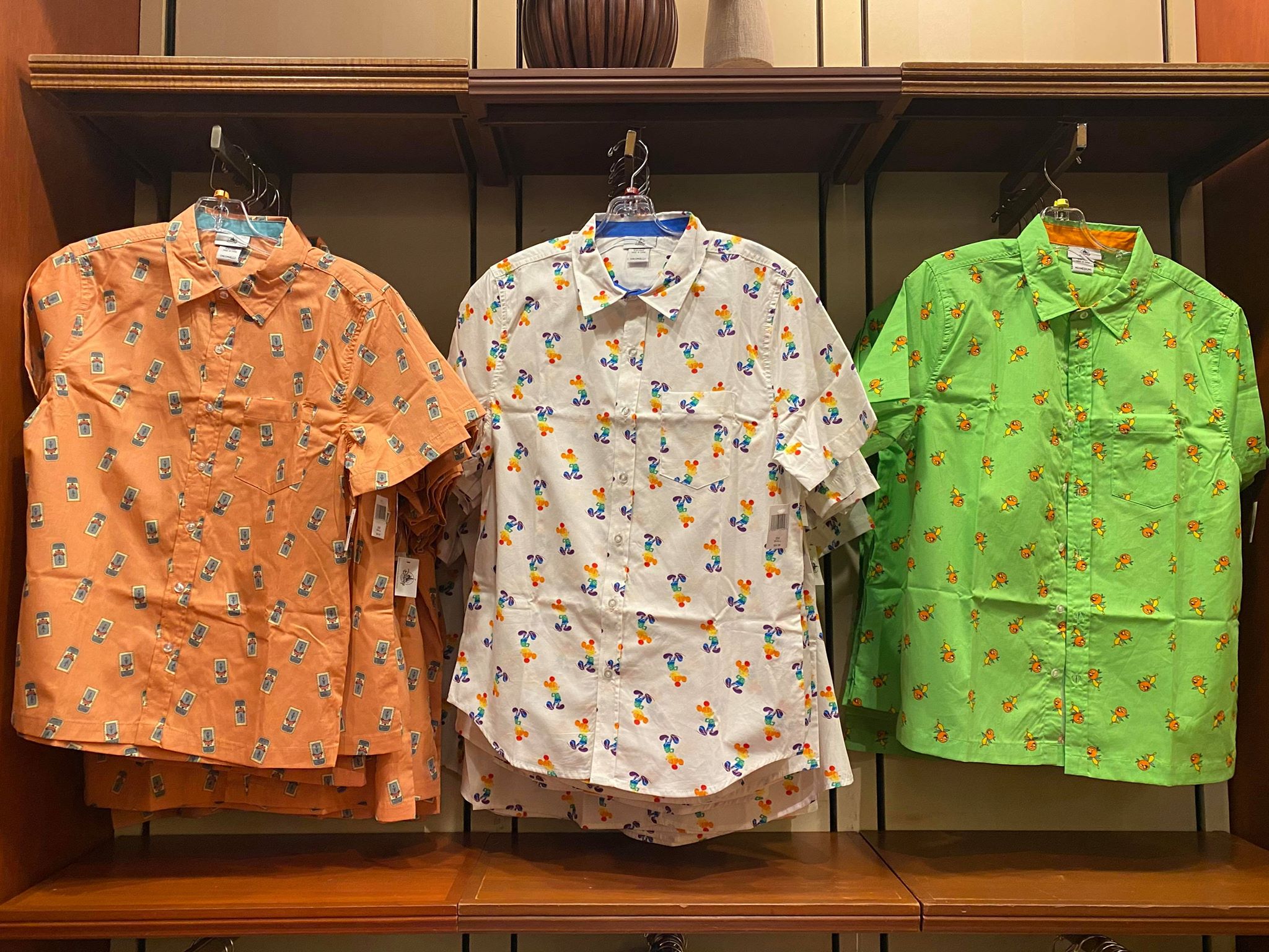 New Button Downs at Disney