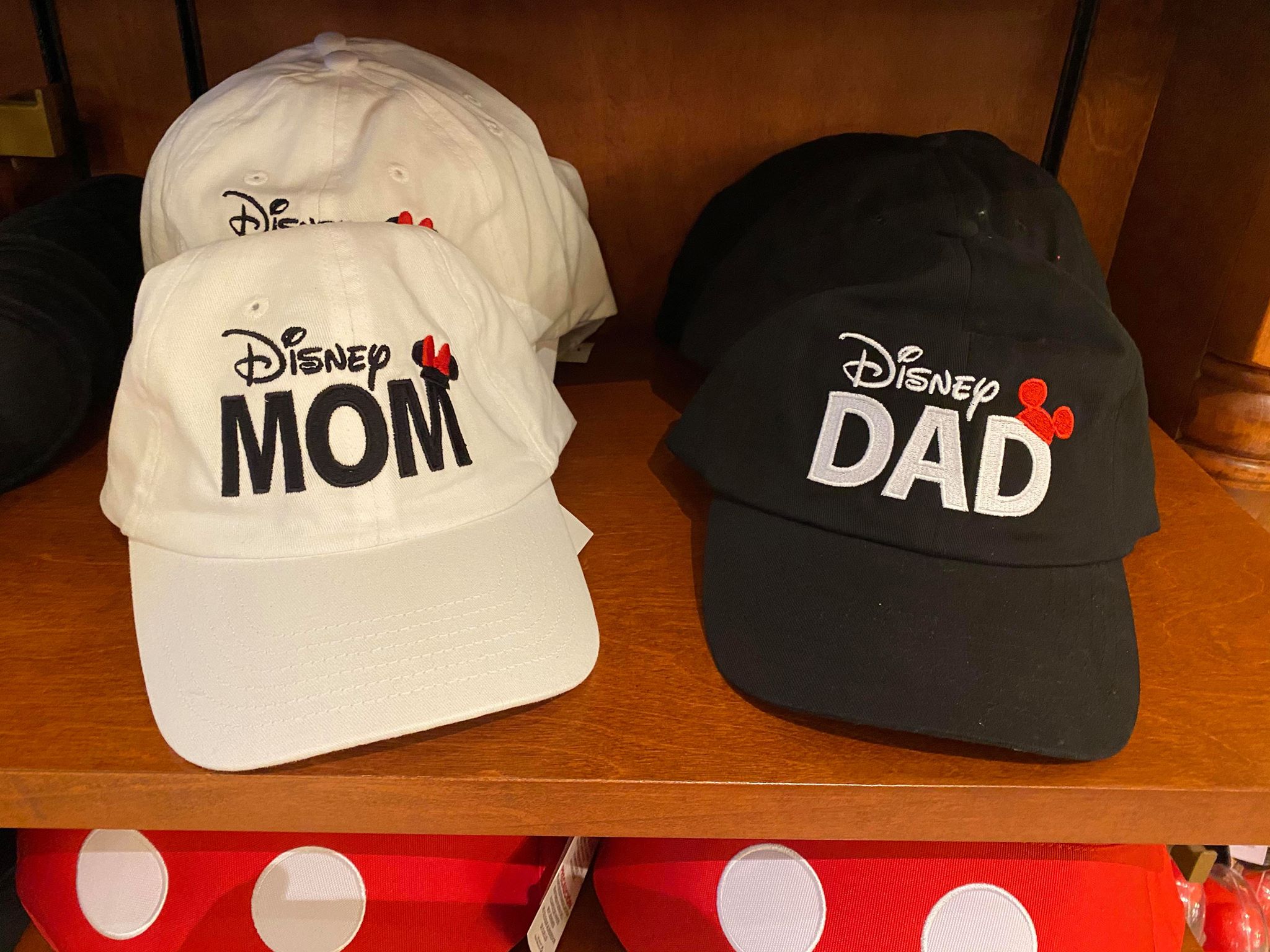 Matching store disney hats