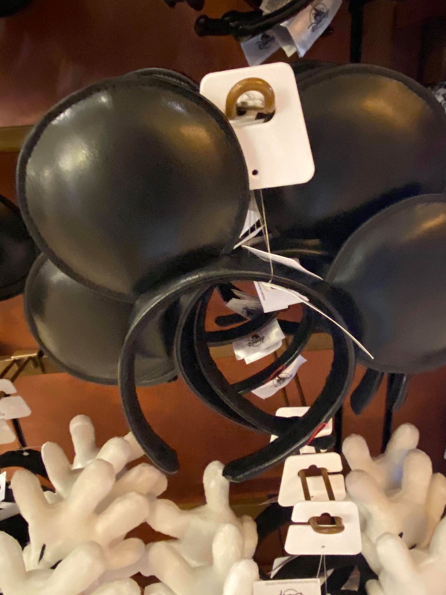 Imitation Leather Mickey Ears