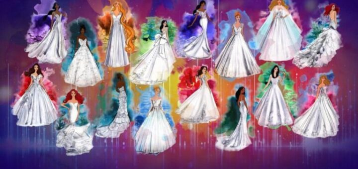 Disney Princess wedding dress