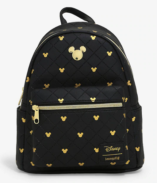 Loungefly Disney Mickey Mouse Quilted Mini Backpack from Hot Topic ...