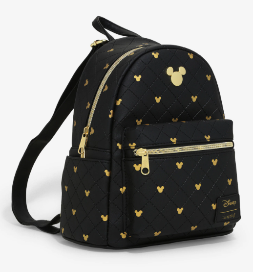 Loungefly Disney Mickey Mouse Quilted Mini Backpack from Hot Topic 