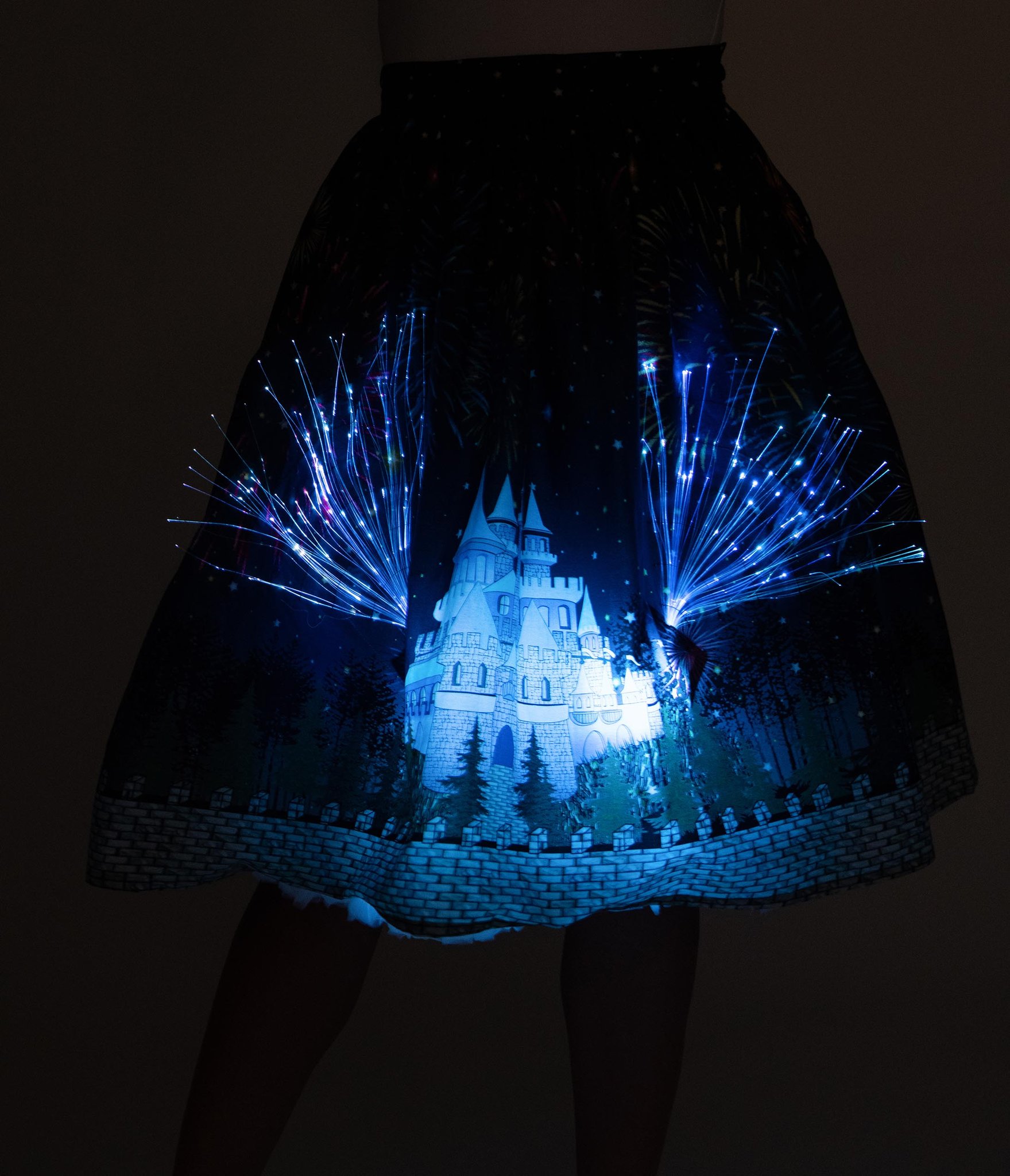light up castle skirt