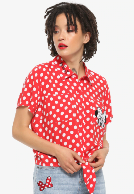 Minnie Polka Dot Shirt