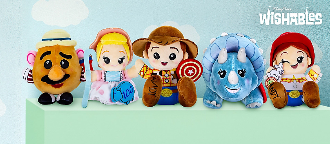 Toy Story Mania Wishables Collections