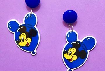 Mickey Balloon earrings