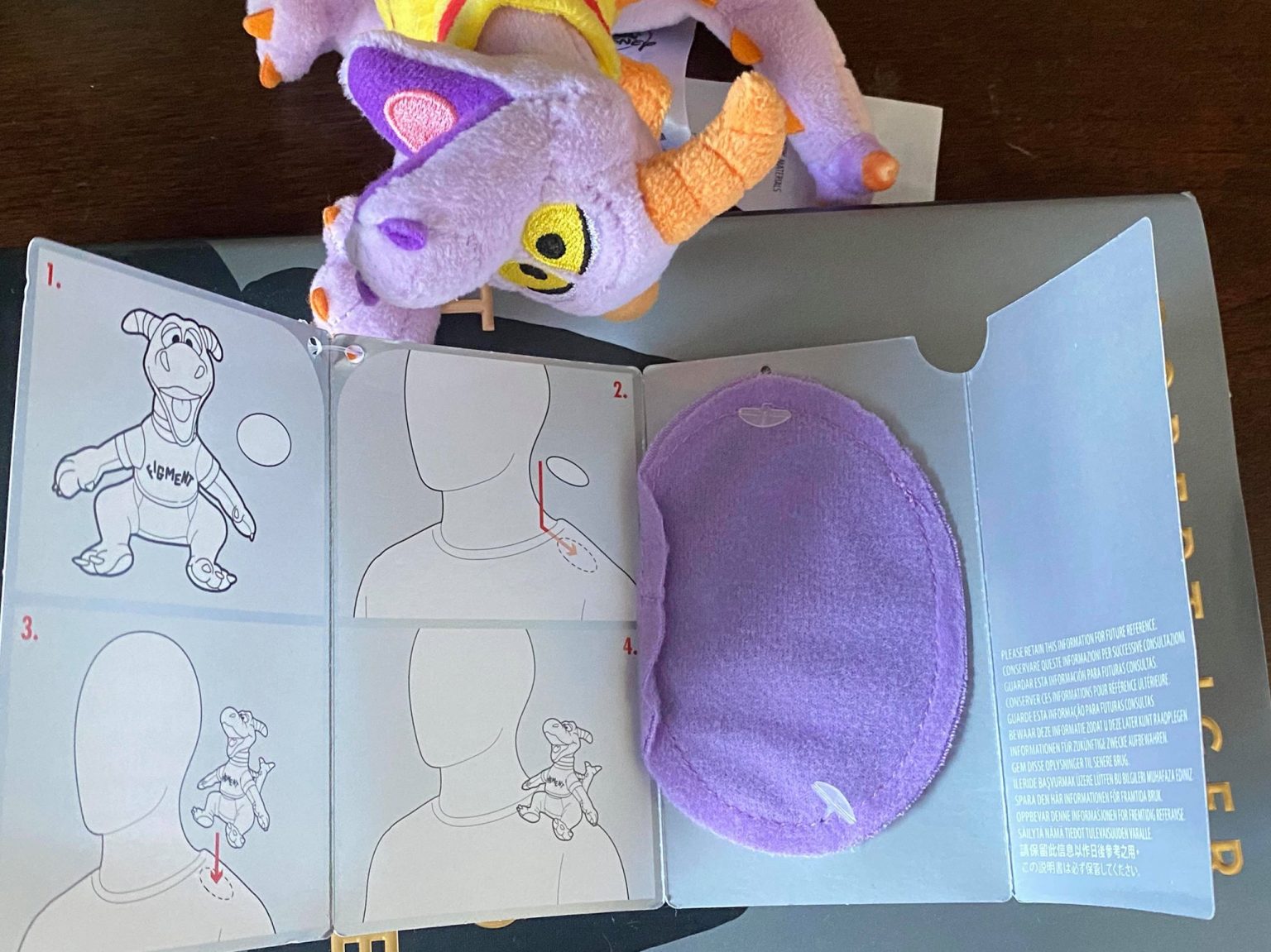 figment shoulder plush