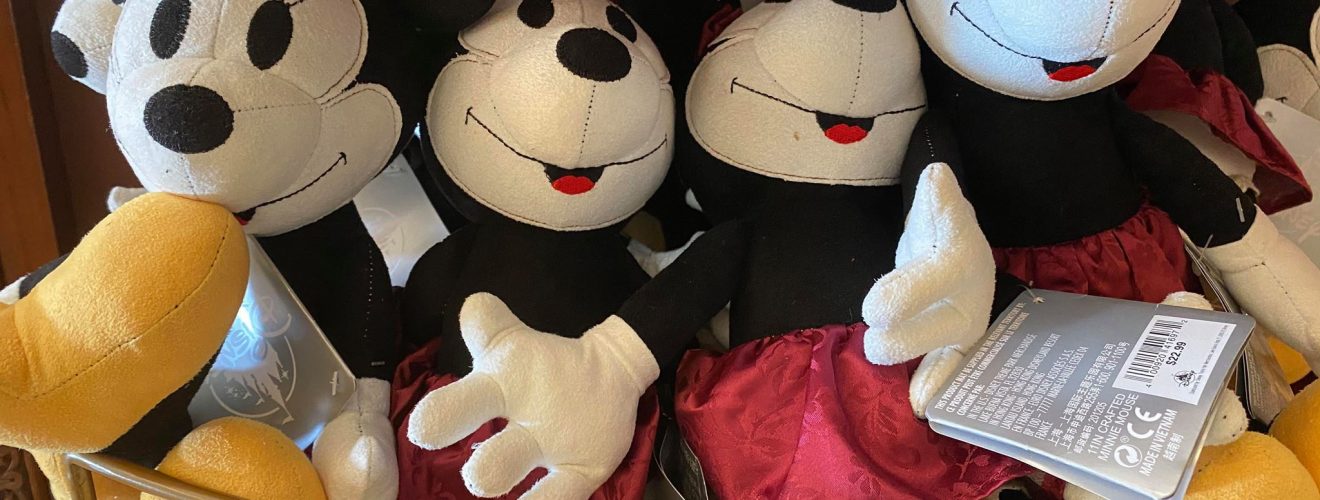 vintage mickey plush
