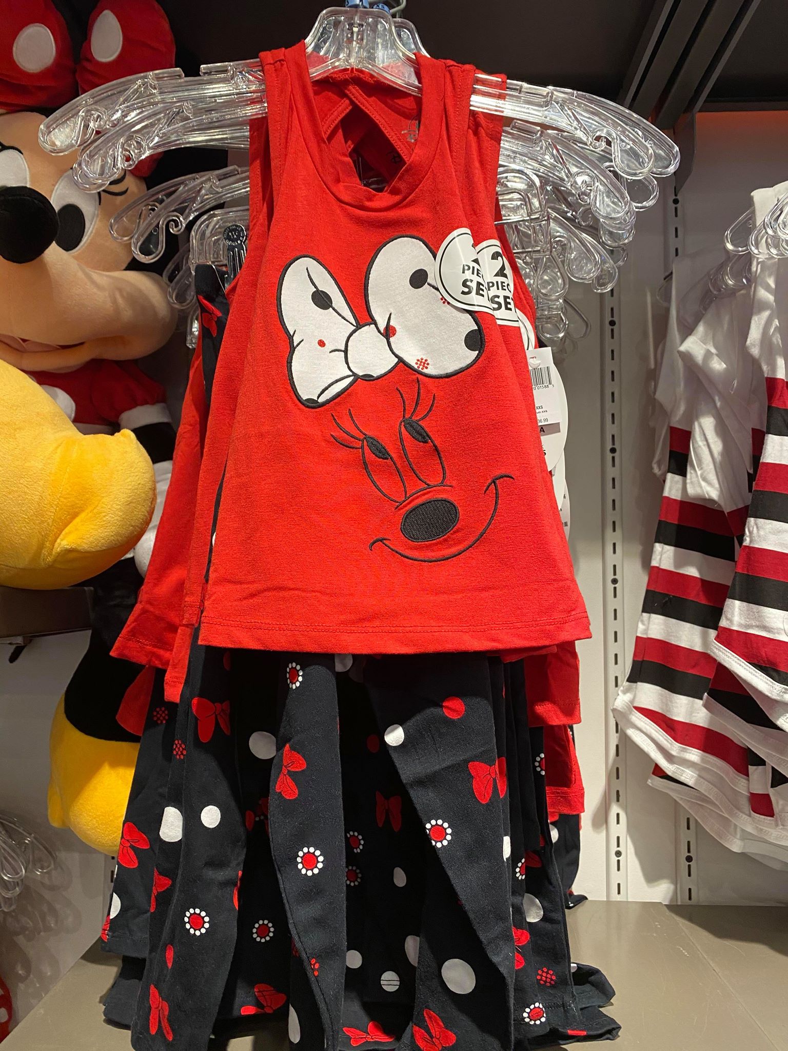 girls 2 piece Minnie set