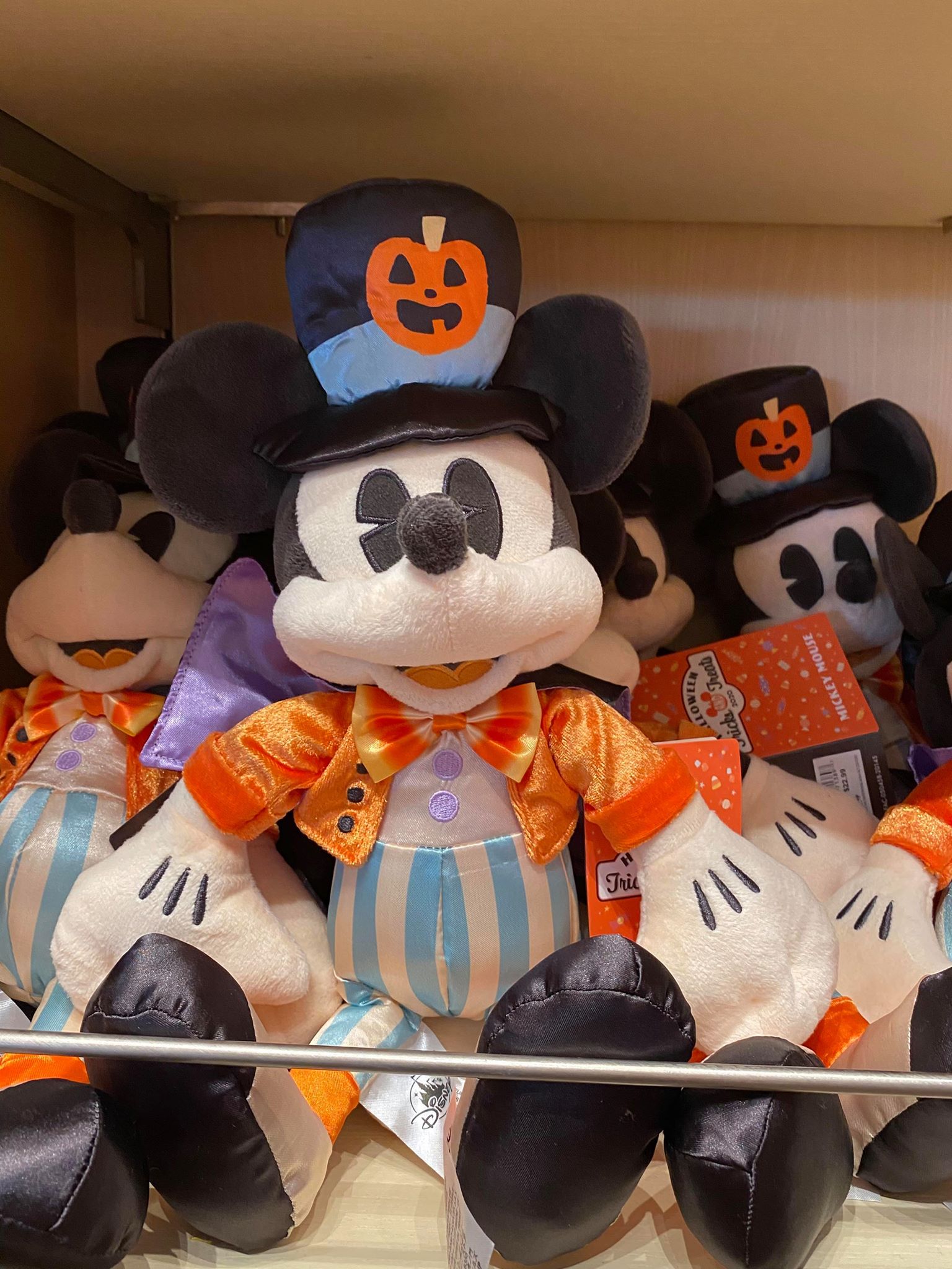 halloween mickey plush