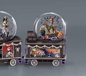 the bradford exchange disney the nightmare before christmas musical glitter globe
