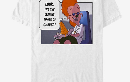leaning tower of cheeza shirt