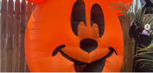 inflatable mickey pumpkin
