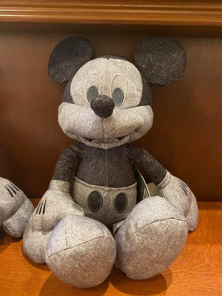 Mickey Mouse plush denim
