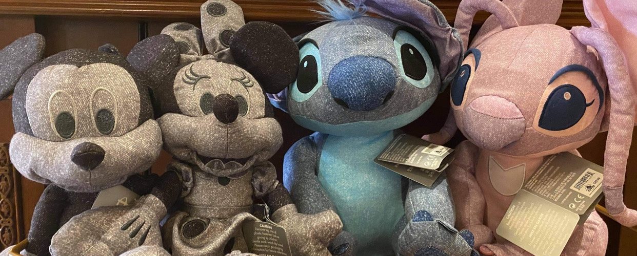 Denim Plush New Disney World