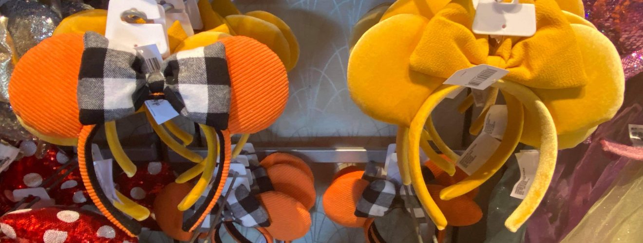 Minnie Ears fall Yellow