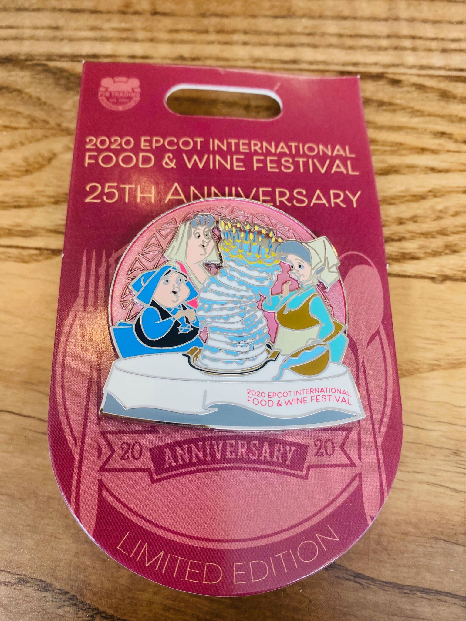 sleeping beauty food wine pin