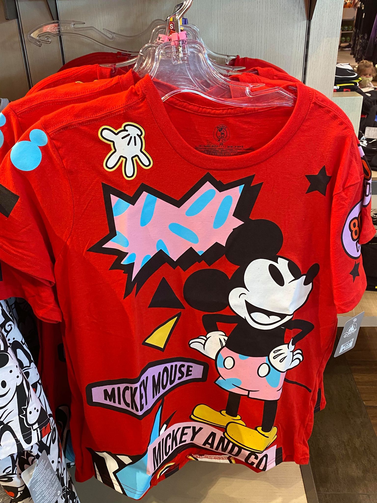 80s mickey shirt