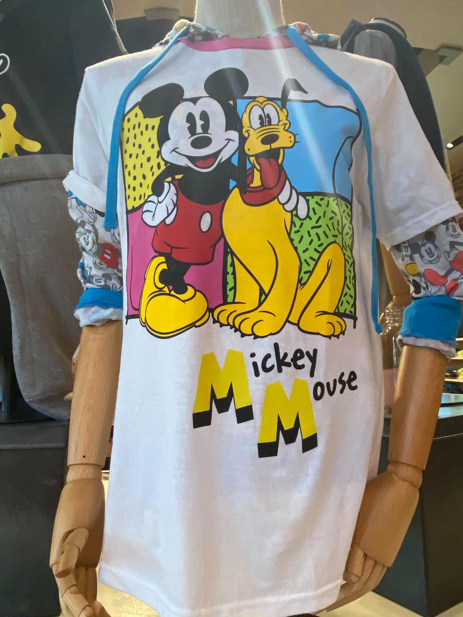 80s mickey shirt