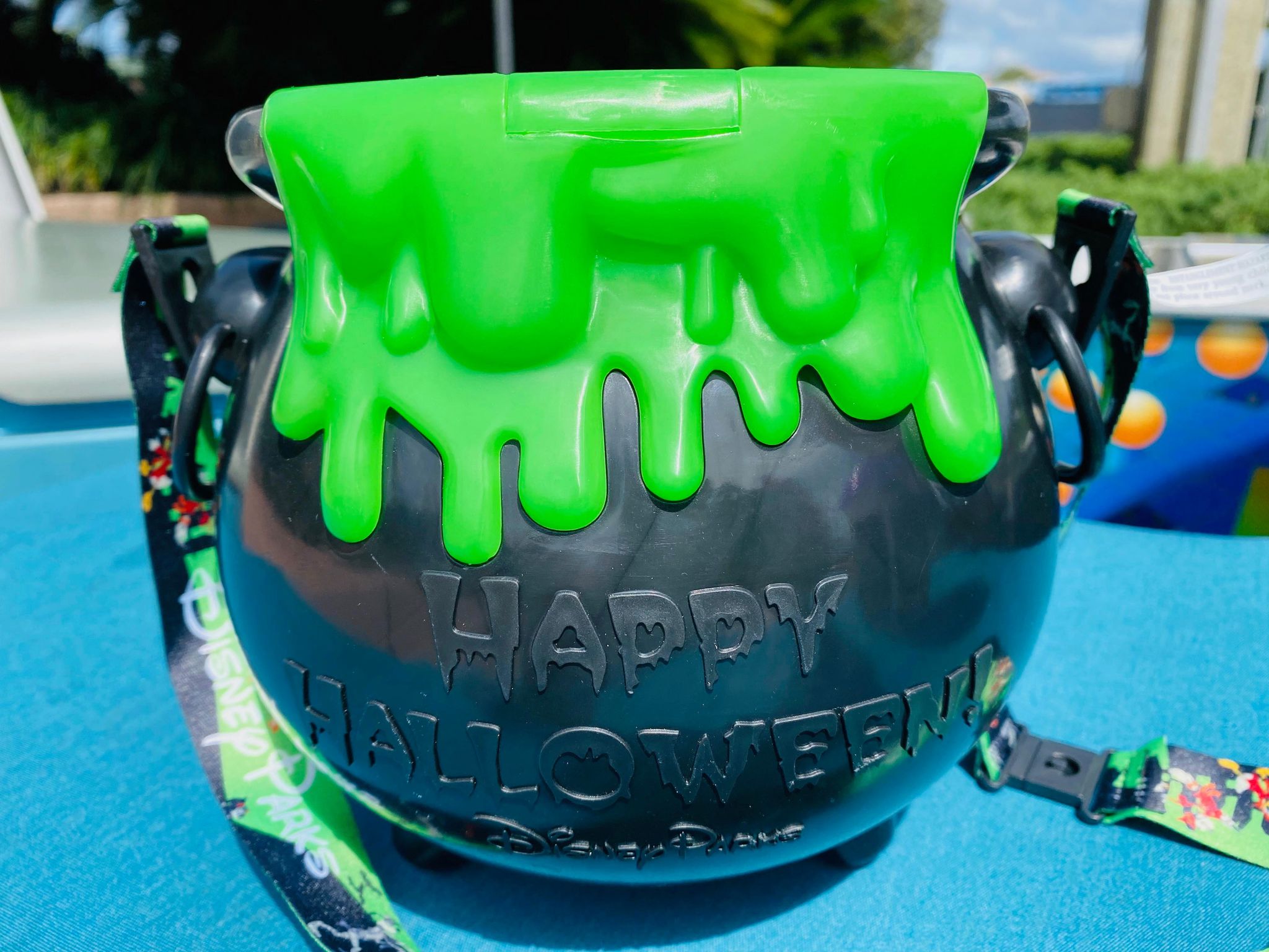 green cauldron popcorn bucket