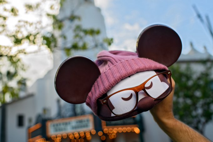 Hipster mickey ears