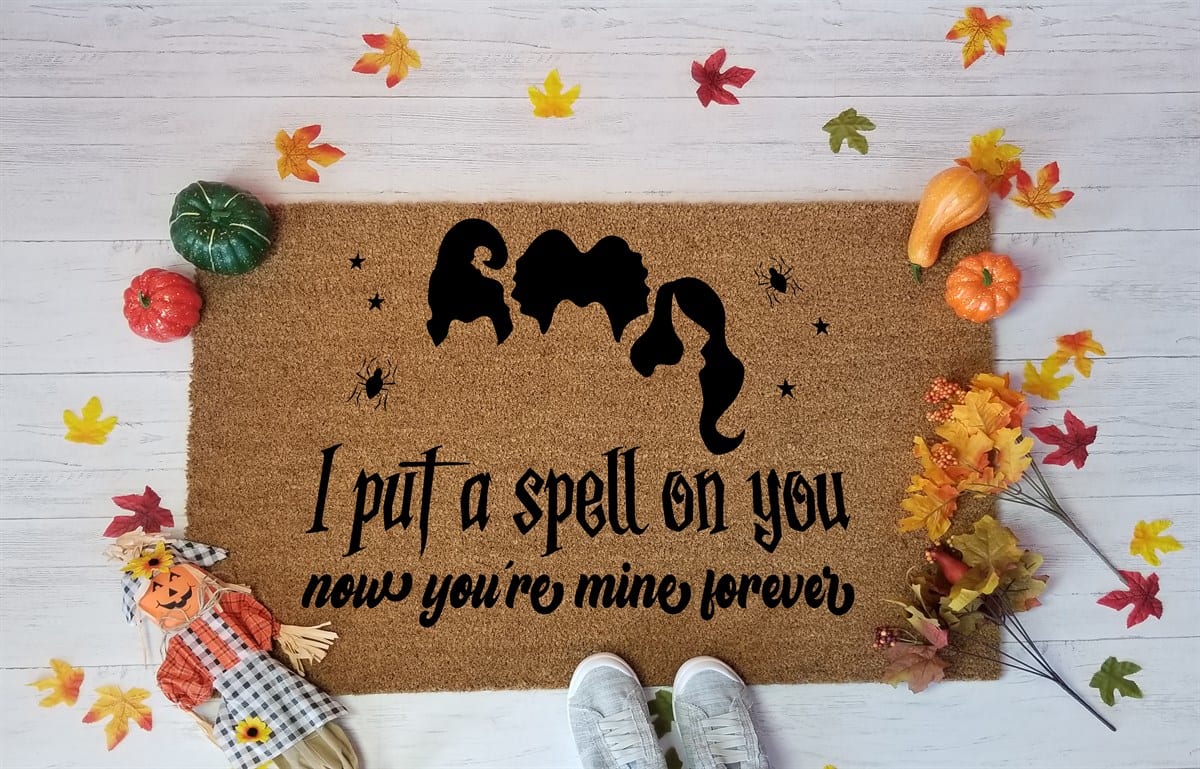 put a spell on your door mat