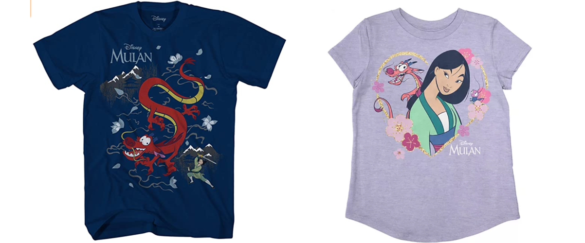 mulan t-shirt