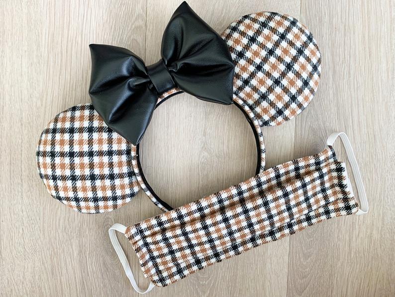 fall mickey ears and mask