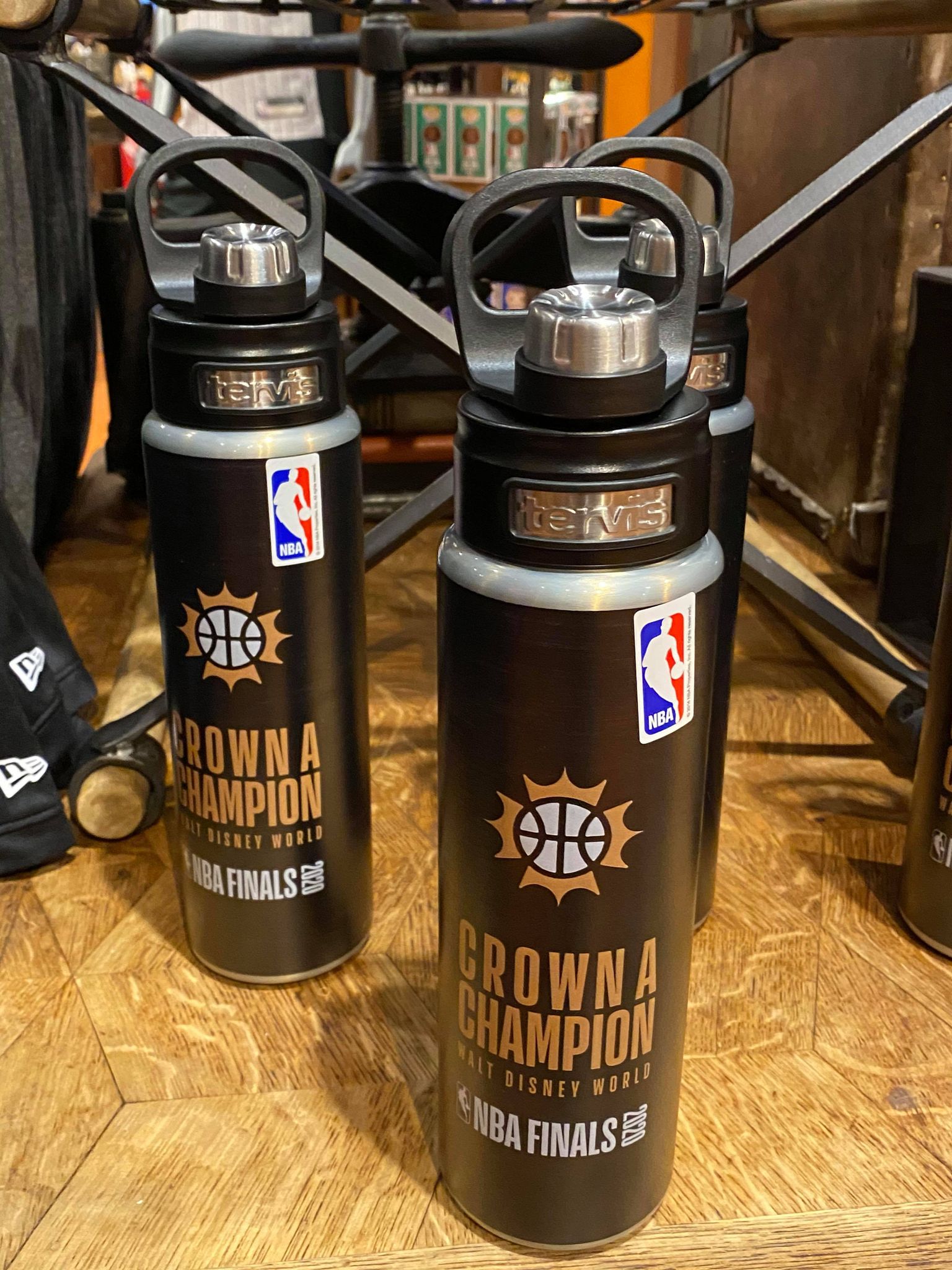 NBA finals water bottle