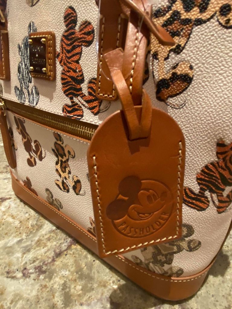 animal kingdom 20th anniversary tote by dooney & bourke