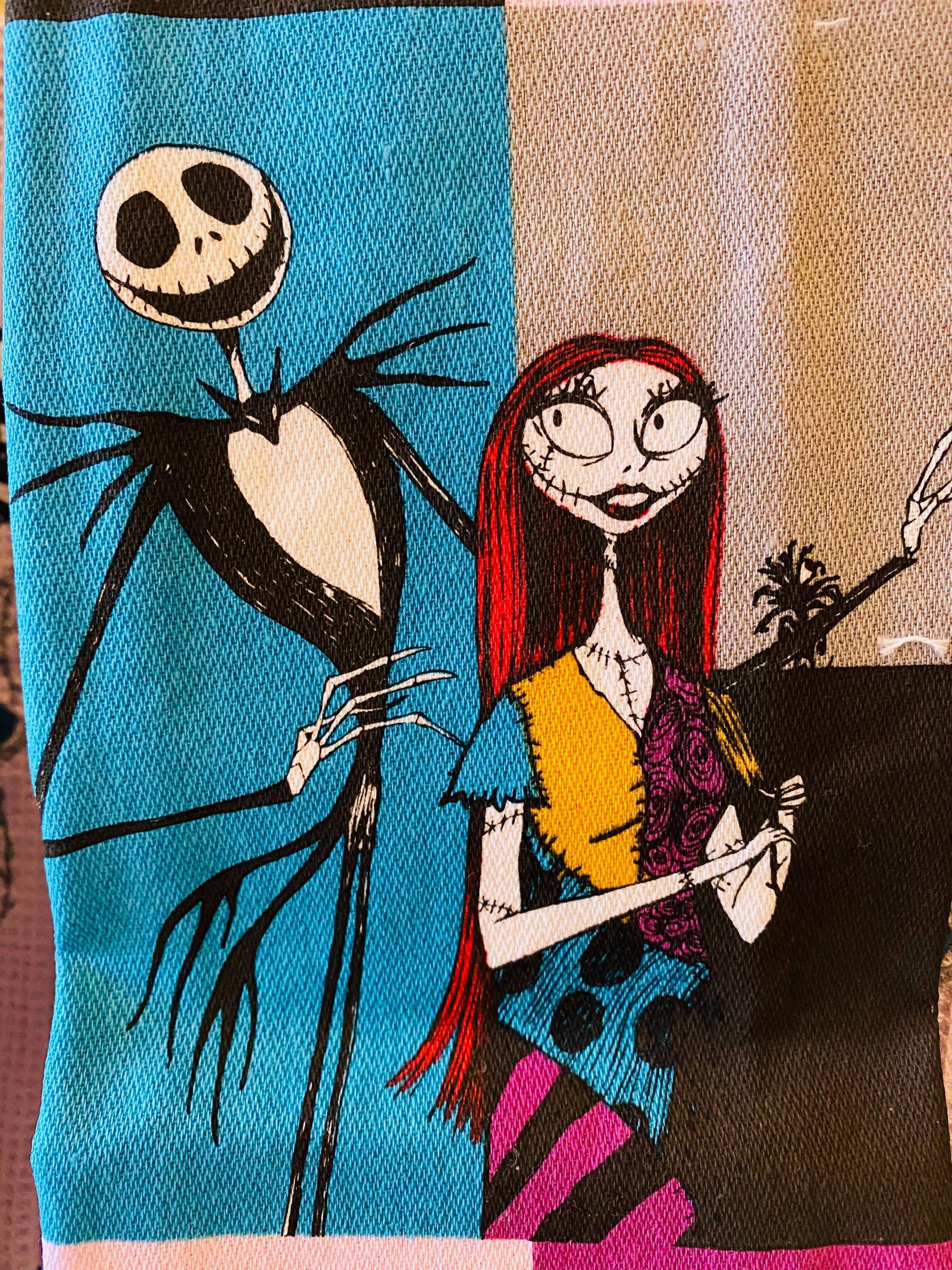 nightmare before christmas towel