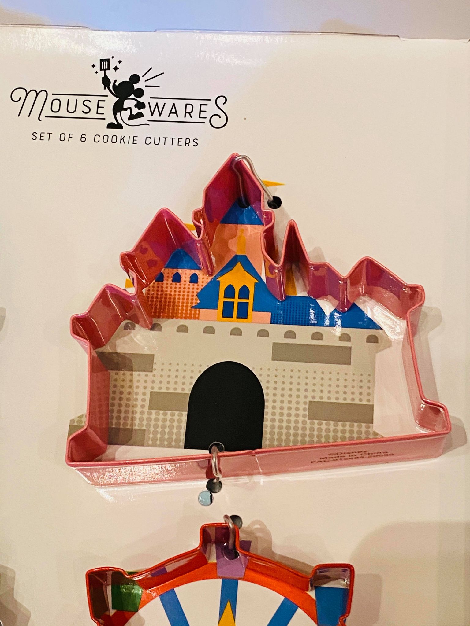 Disneyland castle cookie cutter