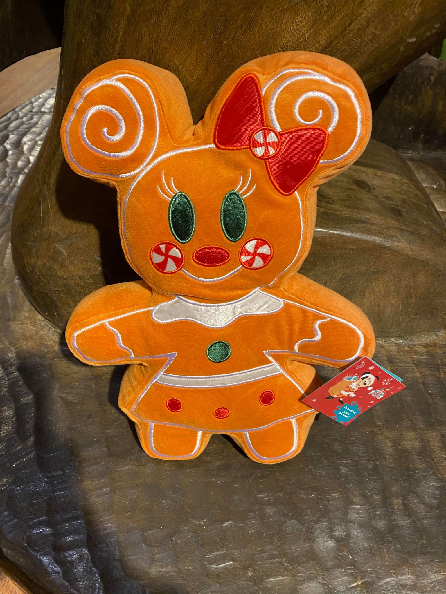 Minnie gingerbread plush