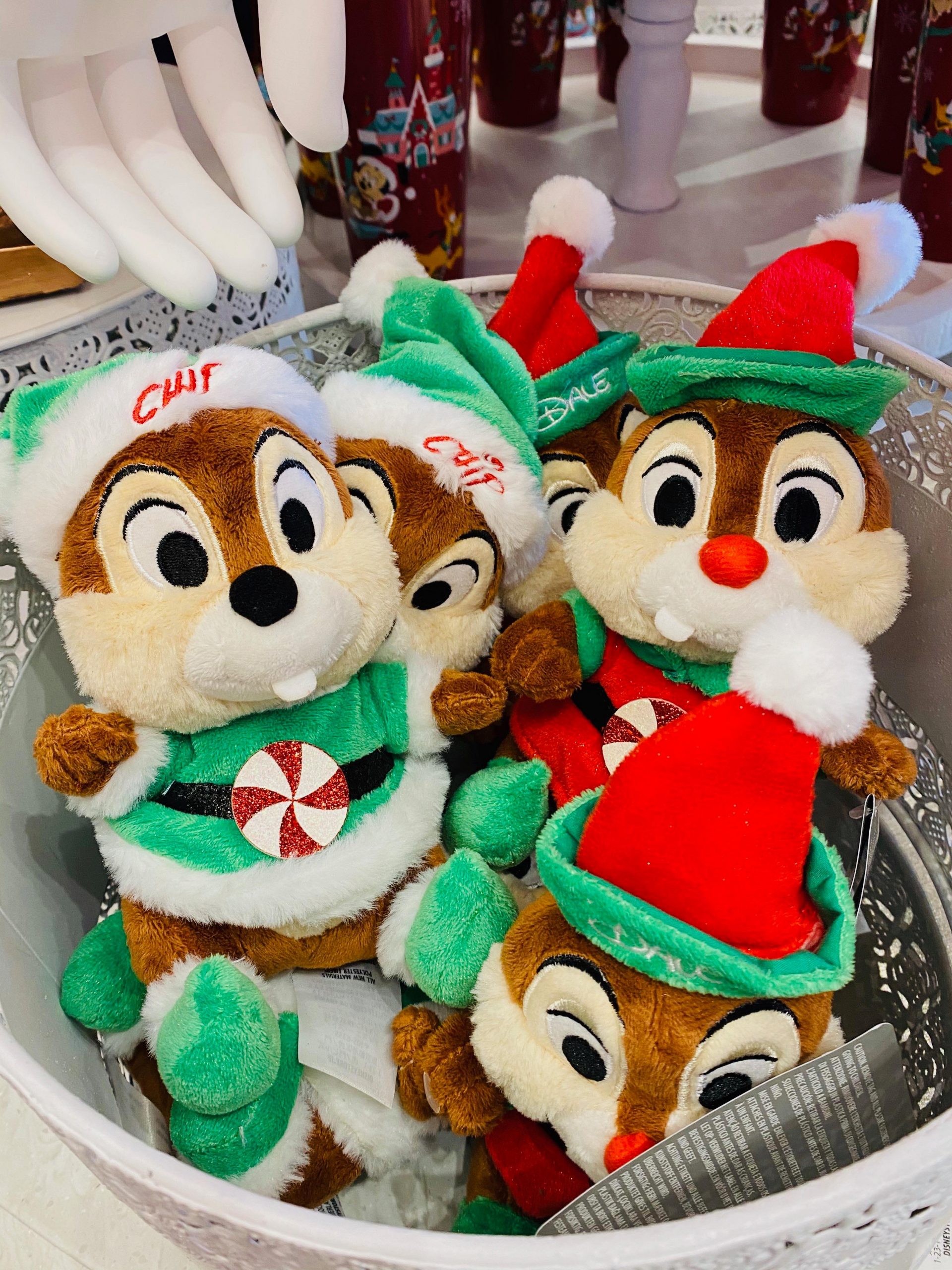 plush chip and dale