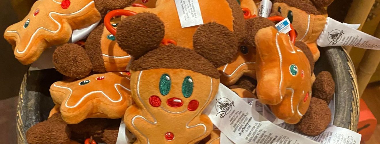 Mickey Gingerbread plush