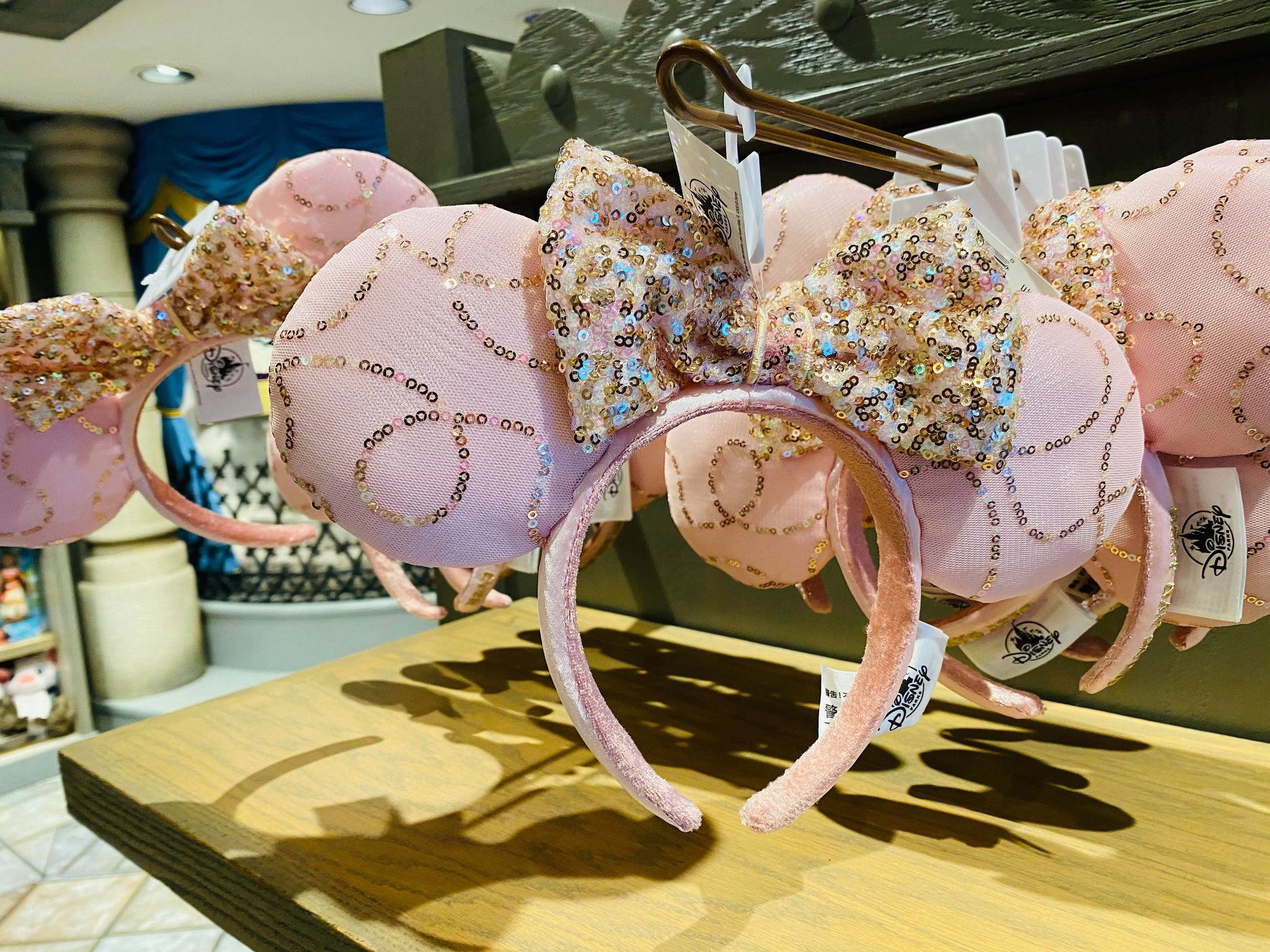 rose gold minnie ears