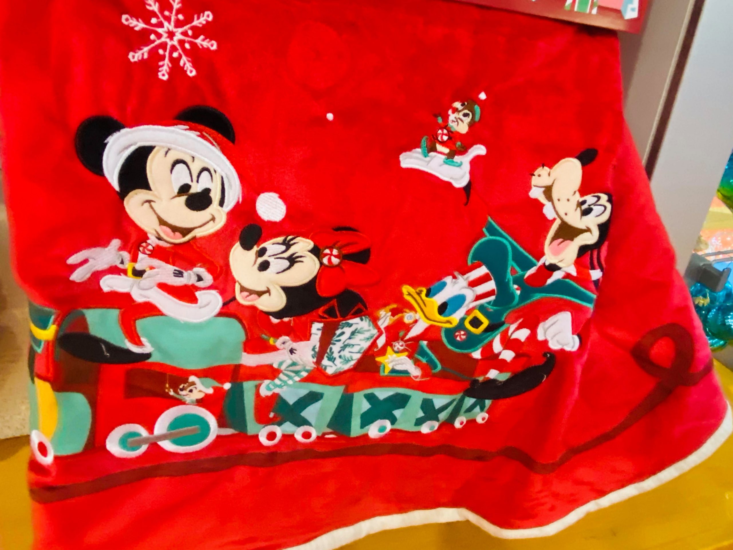 Disney store tree skirt