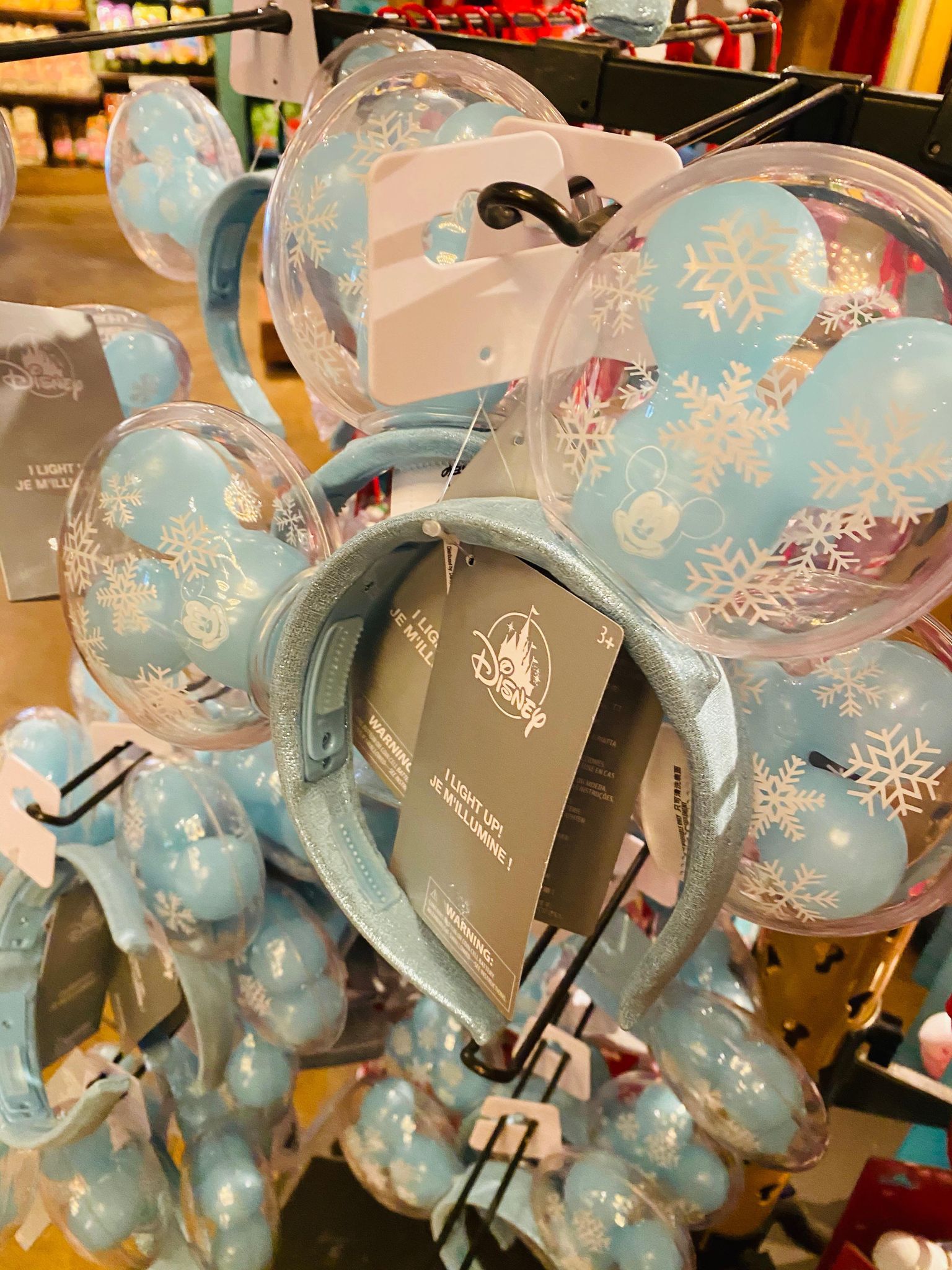 snowflake mickey balloon ears