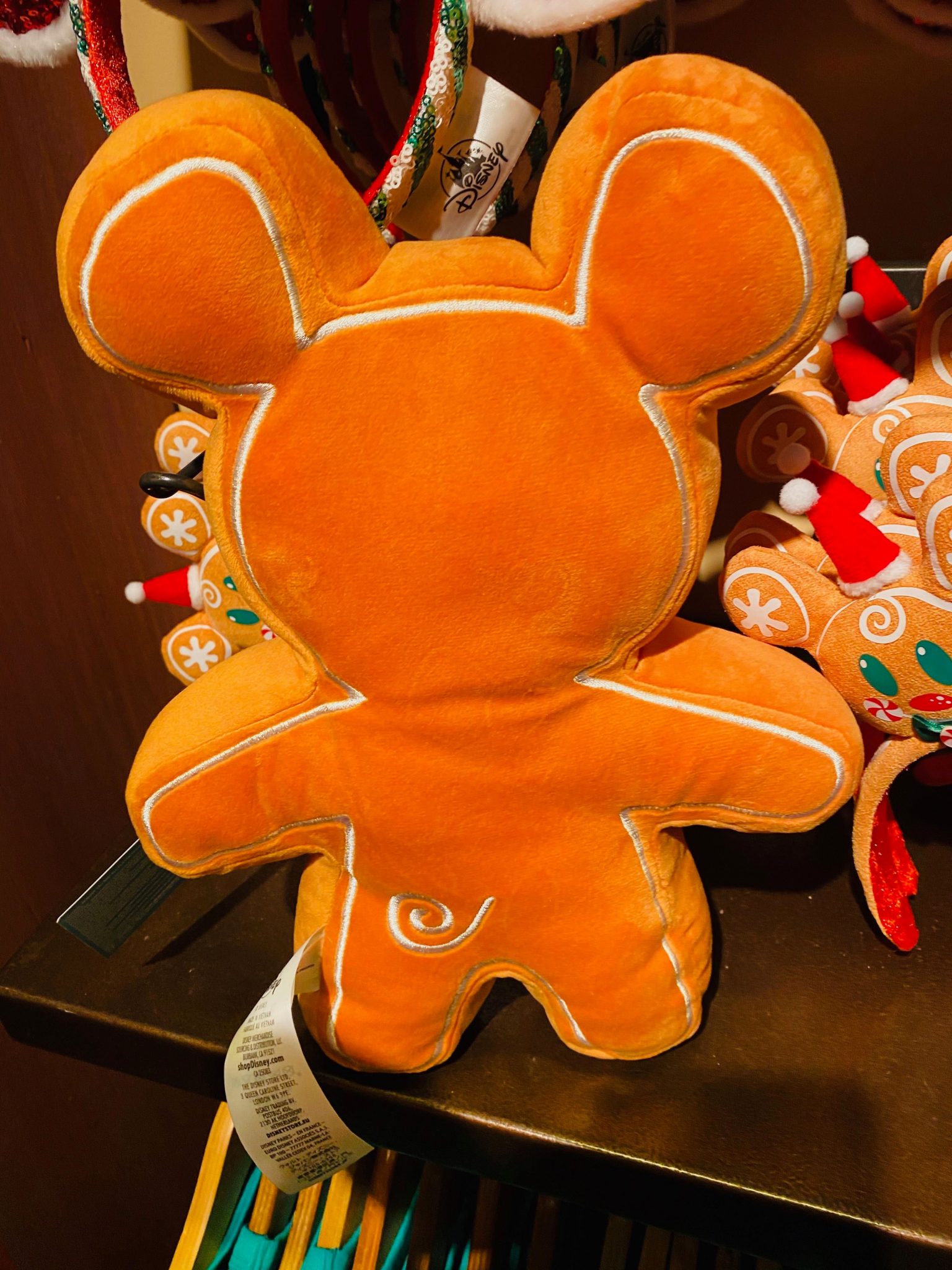 mickey and minnie gingerbread plush 2020