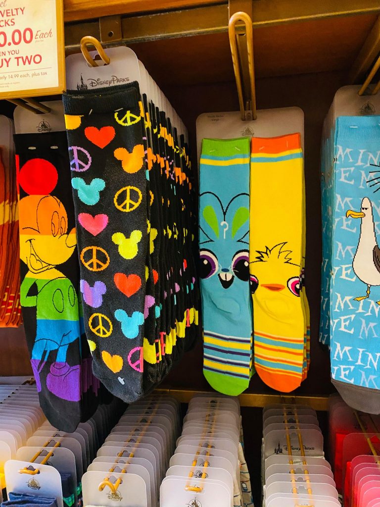 We Just Found Over TWO DOZEN New Disney Socks at Magic Kingdom