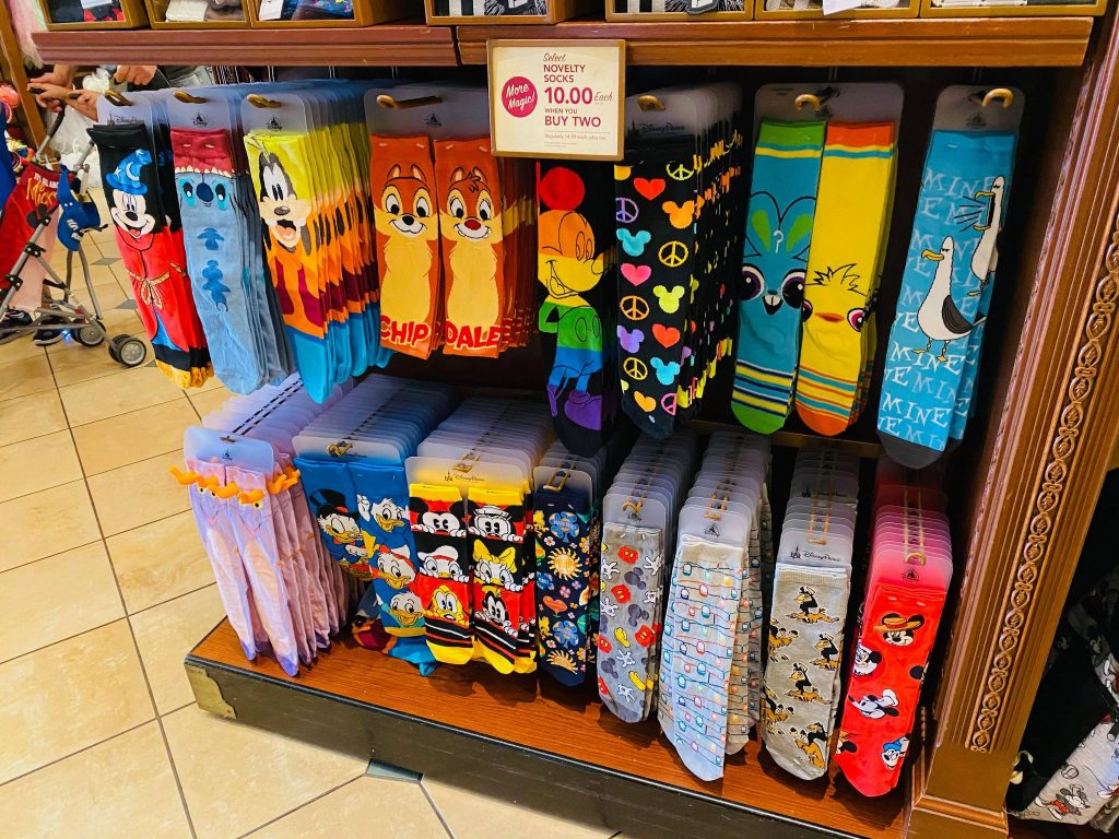 We Just Found Over TWO DOZEN New Disney Socks at Magic Kingdom