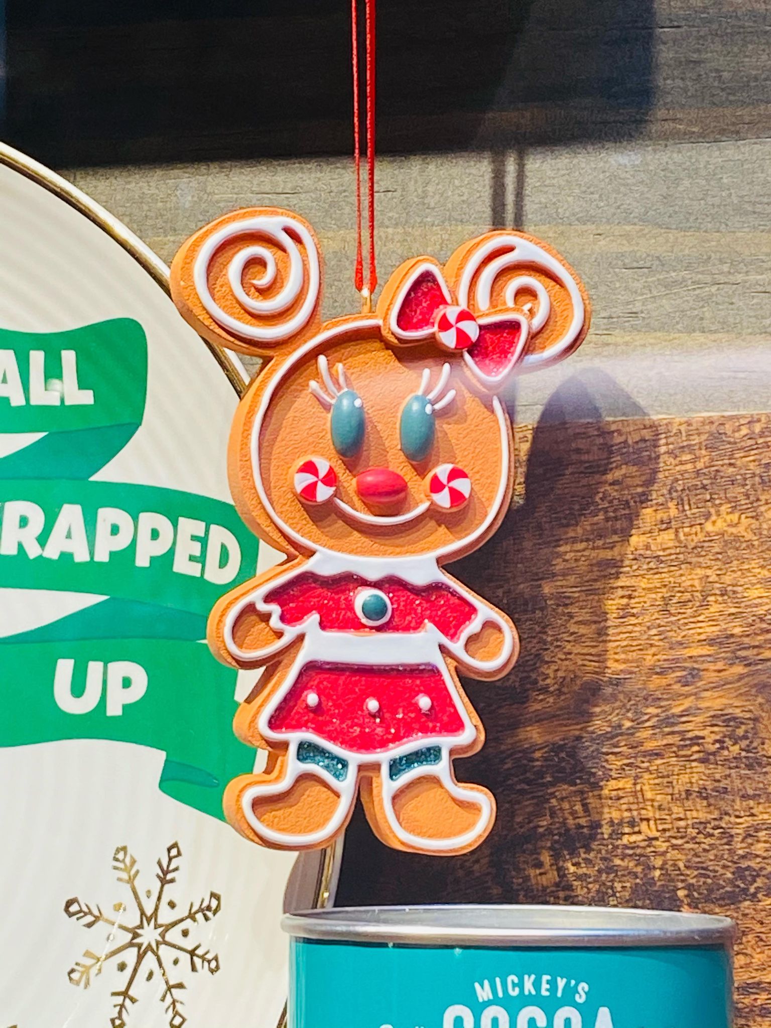 disney gingerbread ornament