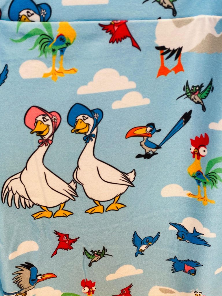 New Leggings Feature Some Rare Characters - Disney Fashion Blog