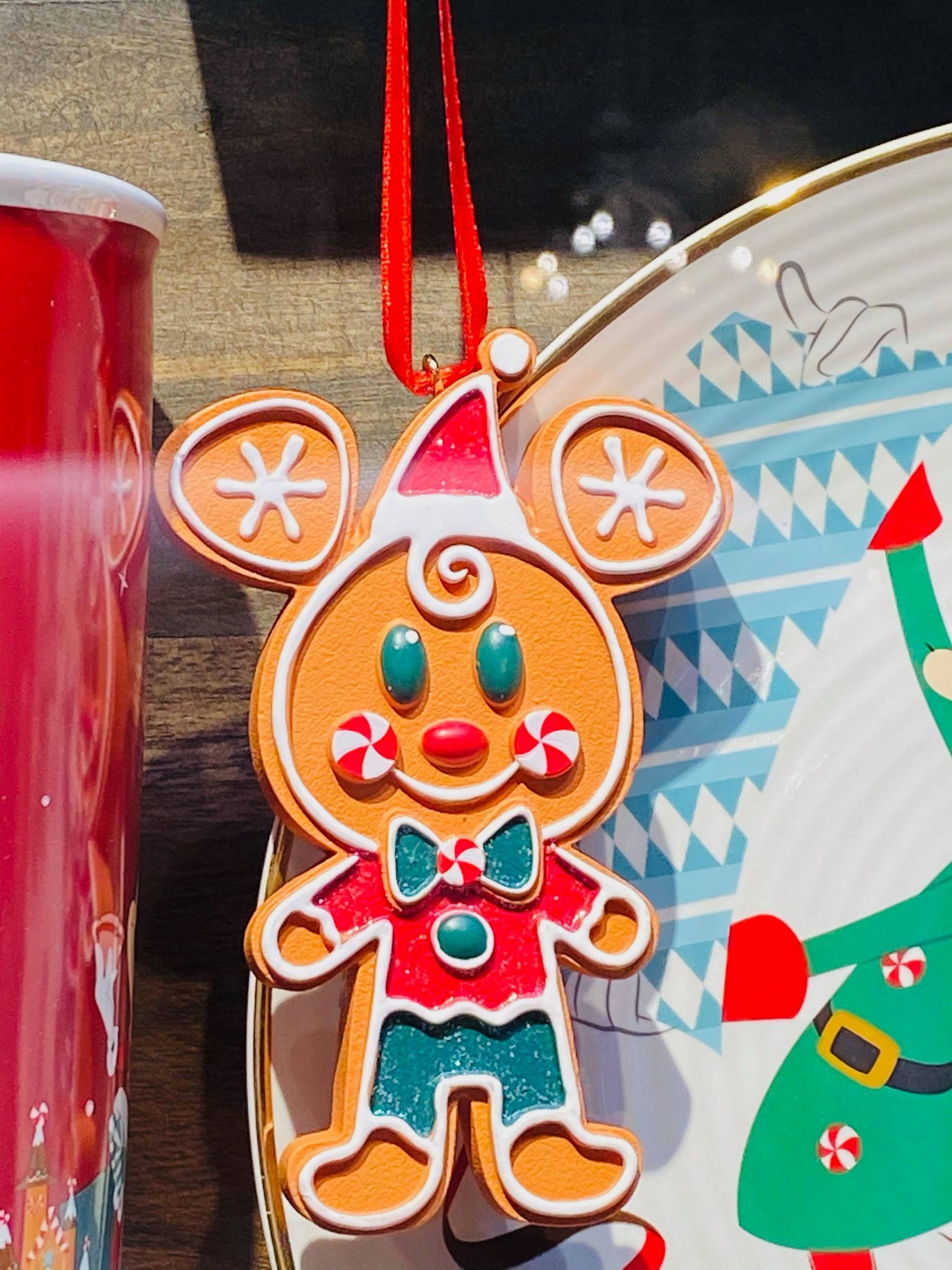 disney gingerbread ornaments