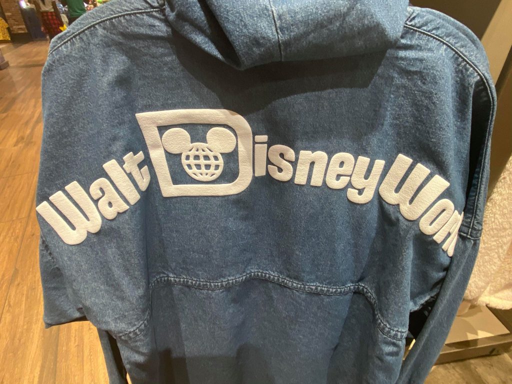 Disney World Hooded Denim Spirit Jersey
