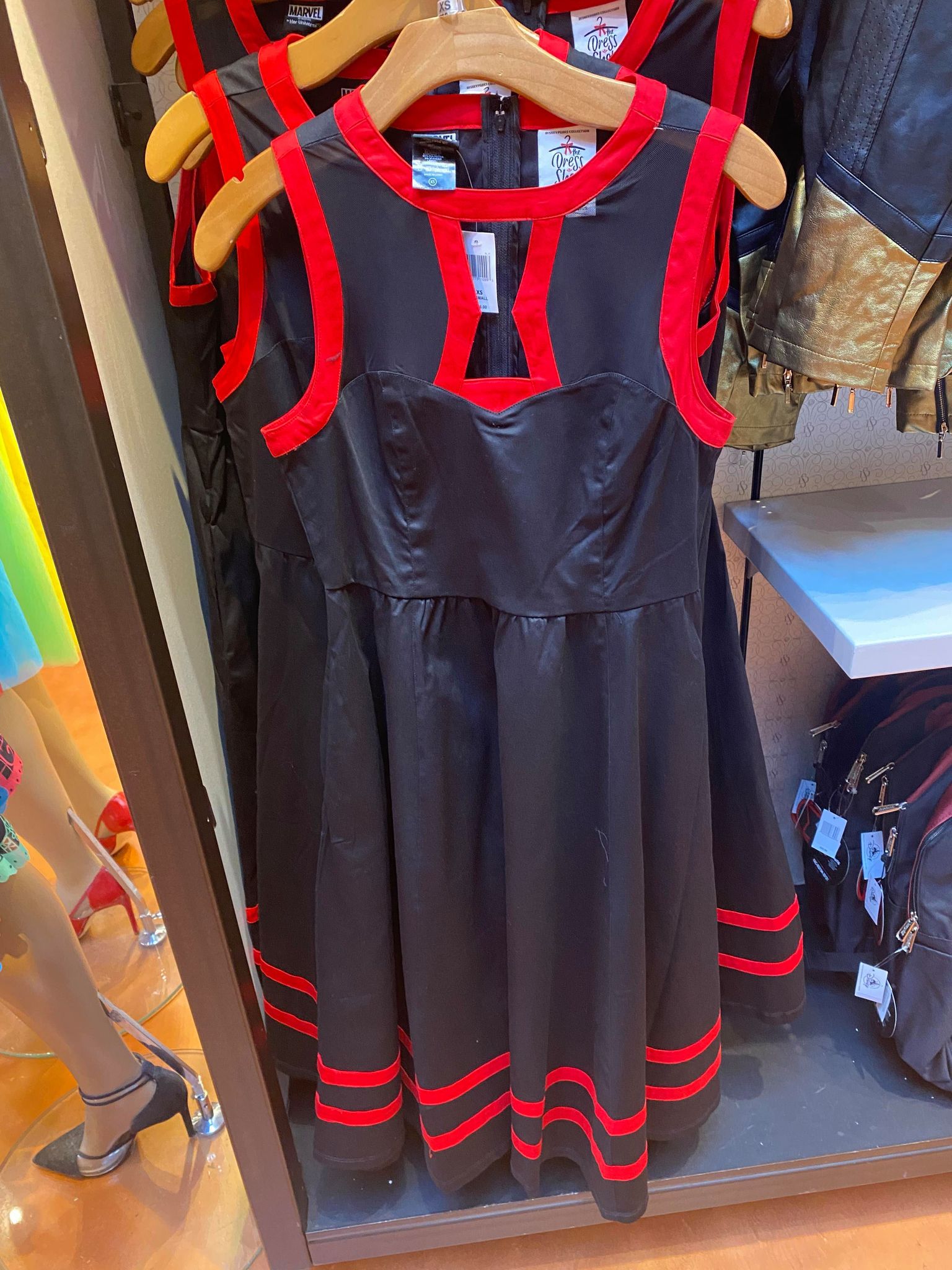 black widow dress