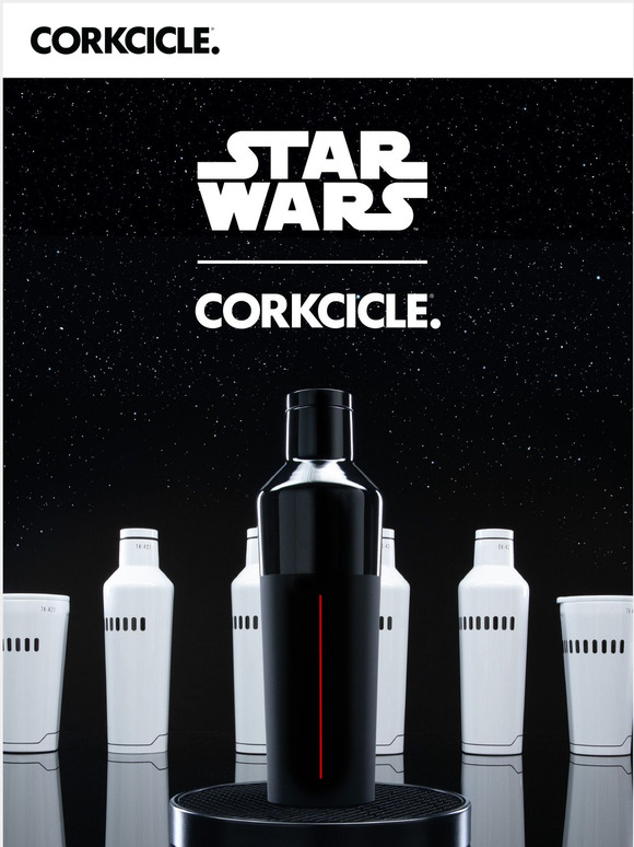 CORKCICLE STAR WARS R2D2 STEMLESS DRINKWARE